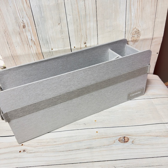 Caraway Home Baking sheets Pan Storage Bin cubby gray - Picture 4 of 12